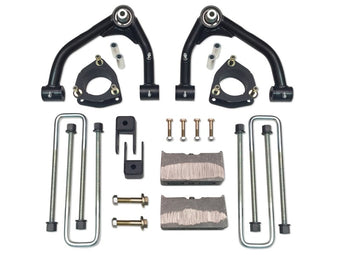compare product Tuff Country 07-18 Silverado 15 2wd 4in Uni-Ball Lift Kt (Alum/Stmp 2 Pc Stl Up Cntrl Arm No Shocks)