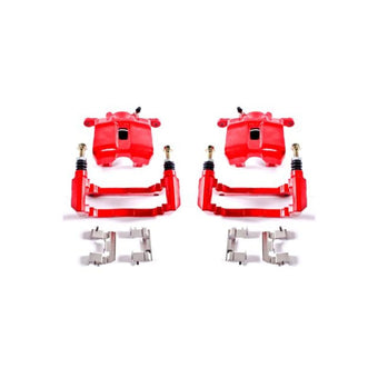 compare product Power Stop 01-03 Acura CL Front Red Calipers w/Brackets - Pair
