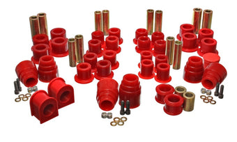 compare product Energy Suspension 00-04 Ford Excursion 4WD Red Hyper-flex Master Bushing Set