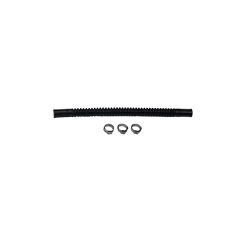 compare product DeatschWerks Convoluted Tubing 200mm Length x 8mm ID Side 1 x 8mm ID Side 2 - Black