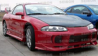 compare product Seibon 95-99 Mitsubishi Eclipse OEM Carbon Fiber Hood