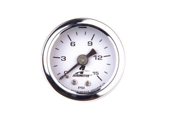 compare product Aeromotive 0-15 PSI Fuel Pressure Gauge