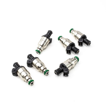 compare product DeatschWerks Universal 1800cc Low Impedance 14mm Upper Injector - Set of 6