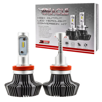compare product Oracle H8 4000 Lumen LED Headlight Bulbs (Pair) - 6000K