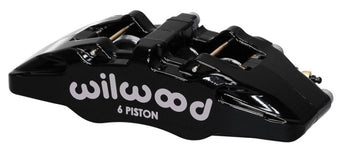 compare product Wilwood Caliper-Forged Dynapro 6 5.25in Mount-R/H 1.62/1.38in/1.38in Pistons .81in Disc