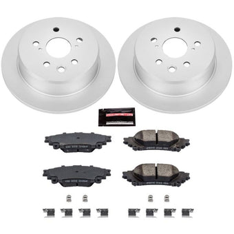 compare product Power Stop 14-15 Lexus IS250 Rear Z17 Evolution Geomet Coated Brake Kit