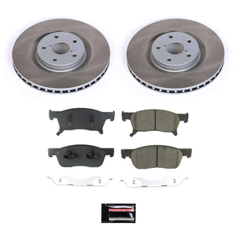 compare product Power Stop 19-22 Subaru Ascent Front Semi-Coated Rotor Kit