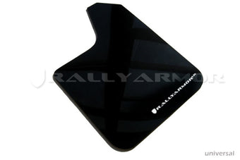 compare product Rally Armor Universal Fit (No Hardware) Black UR Mud Flap w/ White Logo