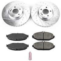 Power Stop 17 - 18 Mercedes - Benz C300 Front Z23 Evolution Sport Brake Kit - My Store