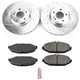 Power Stop 17 - 18 Mercedes - Benz C300 Front Z23 Evolution Sport Brake Kit - My Store