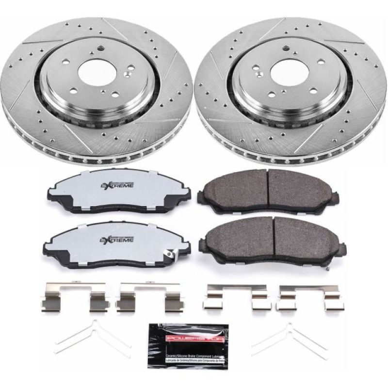 Power Stop 14 - 16 Acura MDX Front Z36 Truck & Tow Brake Kit - My Store