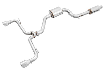 compare product AWE Tuning Volkswagen GTI MK7.5 2.0T Touring Edition Exhaust w/Chrome Silver Tips 102mm