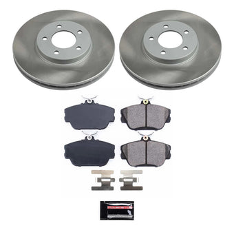 compare product Power Stop 01-05 Mercury Sable Front Semi-Coated Rotor Kit