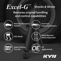 KYB Shocks & Struts Excel - G Rear CHEVROLET Silverado C and R - Series 1/2 Ton (2WD) 2004 - 07 K and V - My Store