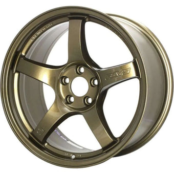 compare product Gram Lights 57DR 18x9.5 +38 5x100 Almite Gold Wheel