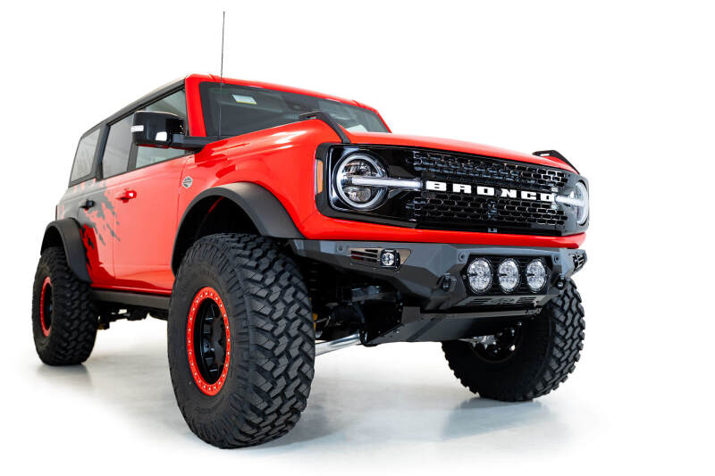 Addictive Desert Designs 21 - 22 Ford Bronco Bomber Front Bumper (w/ 3 Rigid 360 Mounts) - My Store