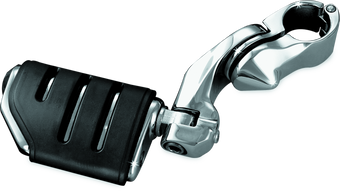 compare product Kuryakyn Tour Tech Trident Dually 4in Back Arm With 1-1/4in Clamps Chrome