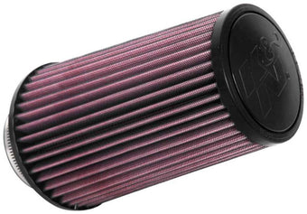 compare product K&N Universal Round Tapered Filter 3 inch FLG / 5 inch Bottom / 4 inch Top / 7 7/8 inch Height