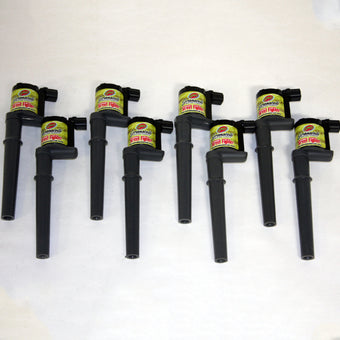 compare product Granatelli 99-14 Ford 4.6L/5.4L 4V OEM Coil Packs - Black (Set of 8)