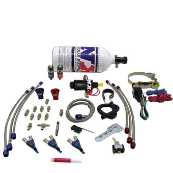 compare product Nitrous Express Three Cyl Piranha Nitrous Kit w/2.5lb Bottle
