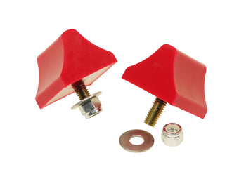 compare product Prothane Universal Bump Stop 1-3/8 X 2 X 2-1/4 Wedge - Red