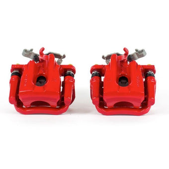compare product Power Stop 2016 Scion iM Rear Red Calipers w/Brackets - Pair