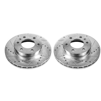compare product Power Stop 19-21 Mercedes-Benz Sprinter 2500 Rear Drilled & Slotted Rotor (Pair)