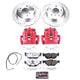 Power Stop 13 - 15 BMW X1 Rear Z26 Street Warrior Brake Kit w/Calipers - My Store