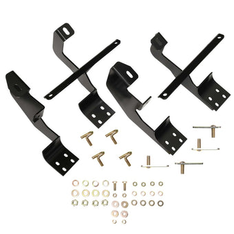 compare product Westin 2011-2018 Ford Explorer 4dr Premier Oval Nerf Step Bar Mount Kit - Black