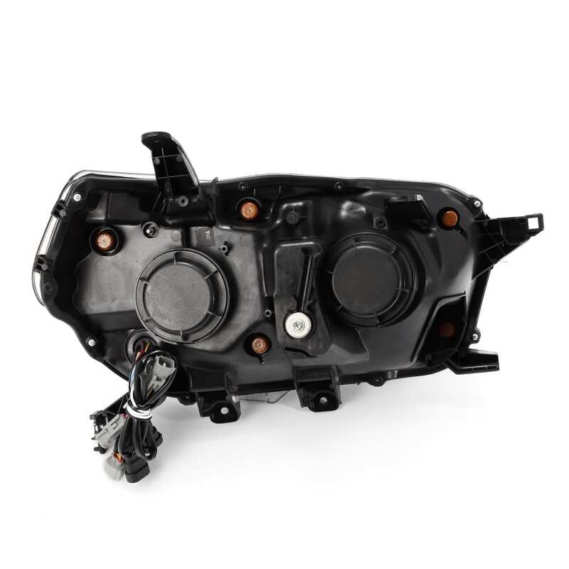 AlphaRex 10 - 13 Toyota 4Runner PRO - Series Projector Headlights Plank Style Black w/Seq Signal/DRL - My Store