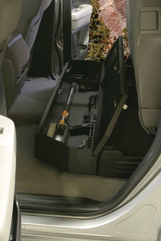 Tuffy 07 - 21 Toyota Tundra Double Cab Underseat Lockbox W/ Keyed Lock - My Store