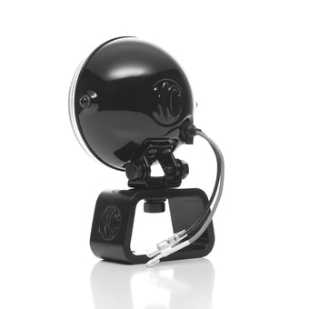 compare product KC HiLiTES Rally 400 4in. Round Halogen Light 55w Spread Beam (Pair Pack System) - Black