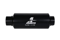 Aeromotive In - Line Marine Filter - AN - 12 - 40 Micron SS Element - Black Hardcoat Finish - My Store