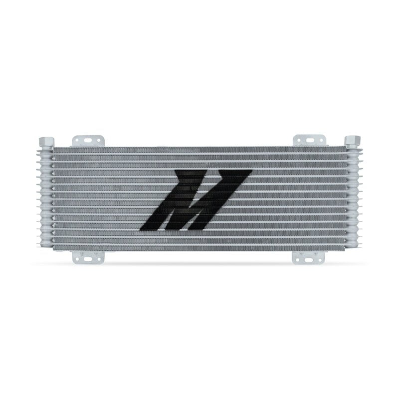 Mishimoto 13 - Row Stacked Plate Transmission Cooler - Silver - My Store