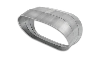compare product Vibrant Vertical 304 SS Nominal 3in. Oval / 2.35 in. Centerline Radius, 15 degree per cut -Set of 3