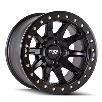 compare product Dirty Life 9304 DT-2 20x9 / 6x135 BP / 12mm Offset / 87.1mm Hub Matte Black Wheel - Beadlock