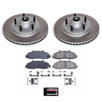compare product Power Stop 97-00 Ford F-150 Front Semi-Coated Rotor Kit