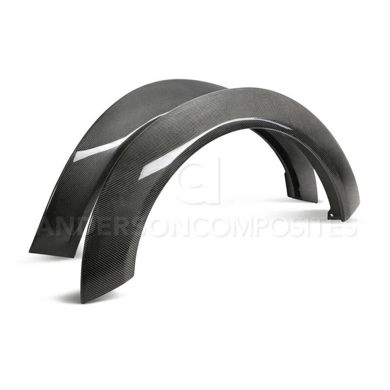 Anderson Composites 2018 Dodge Demon Wide Body Fender Flares (Front) - My Store