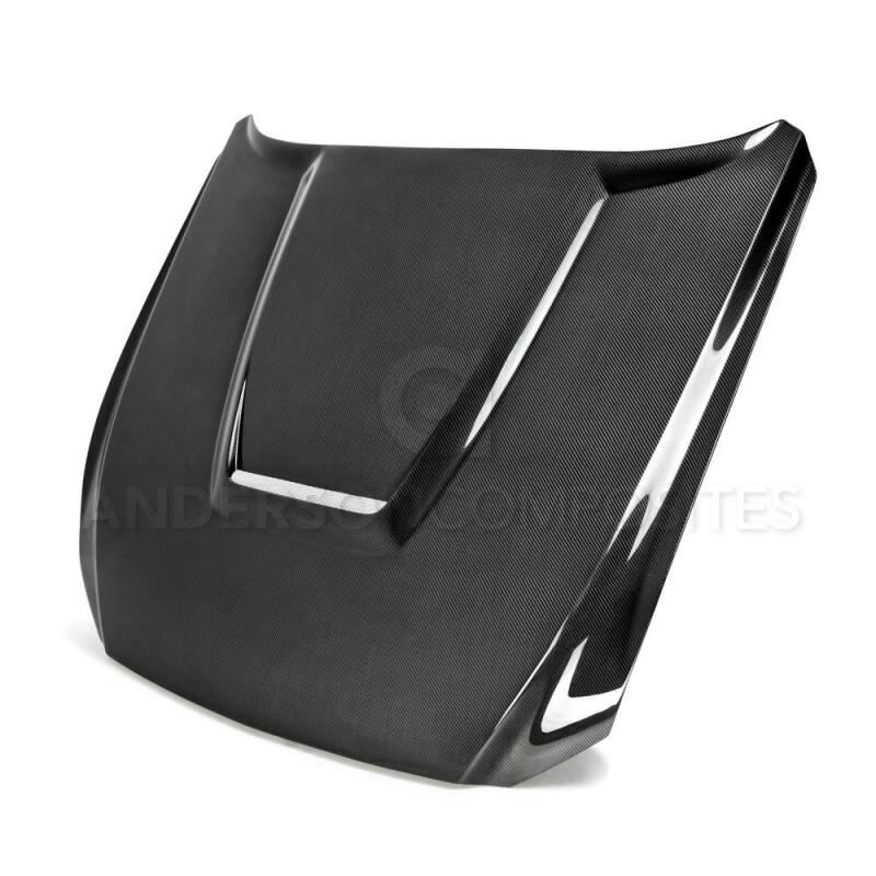Anderson Composites 15 - 17 Ford Mustang (Excl. GT350/GT350R) Double Sided Hood - My Store