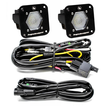 compare product Baja Designs S1 Work/Scene LED Light Backup Kit w/ Mounting Bracket Pair