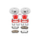 Power Stop 03 - 05 Infiniti G35 Front Z26 Street Warrior Brake Kit w/Calipers - My Store
