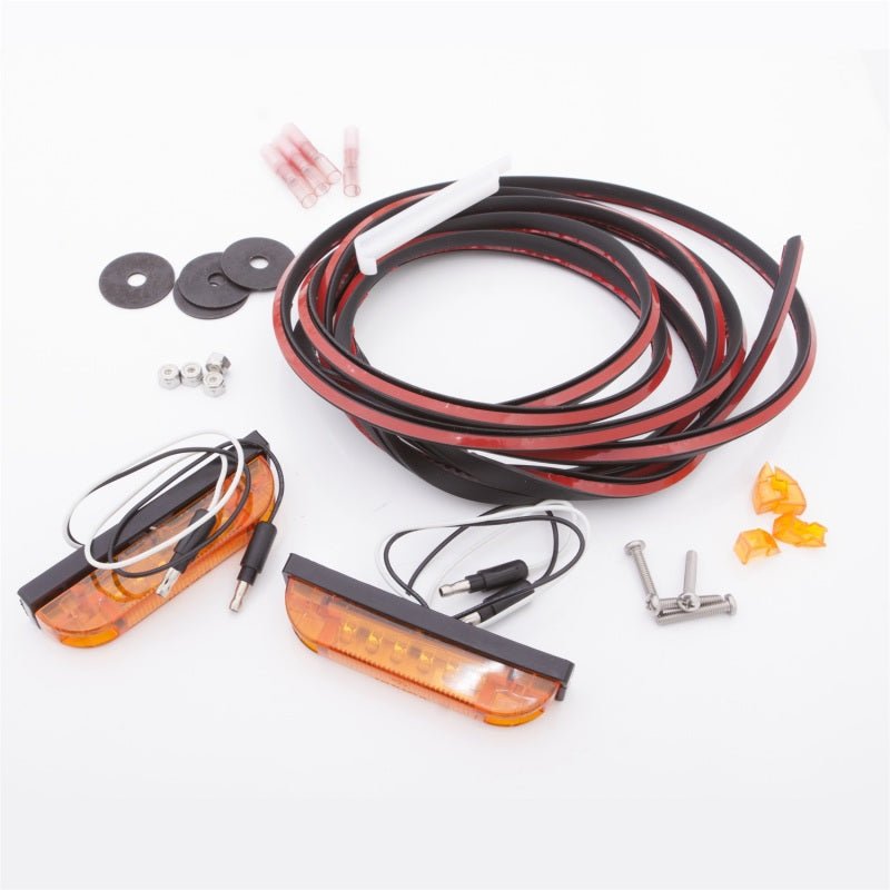 Bushwacker 99 - 18 Universal 2 - Wire Led Marker Light Kit For Flat Style Flares - My Store