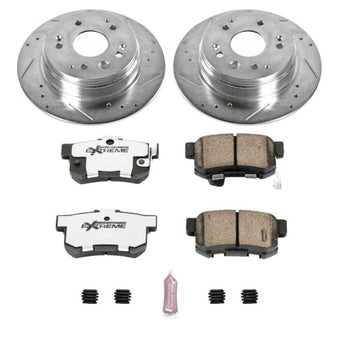 compare product Power Stop 99-03 Acura TL Rear Z26 Street Warrior Brake Kit
