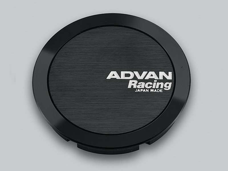 Advan Full Flat 63mm Centercap - Black - My Store