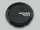Advan Full Flat 63mm Centercap - Black - My Store