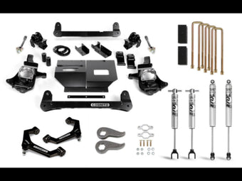 compare product Cognito 11-19 Chevy/GMC Silverado/Sierra 2500/3500 HD 2WD/4WD 6in Std Lift Kit w/ Fox PS 2.0 IFP