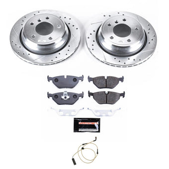 compare product Power Stop 99-03 BMW 540i Rear Track Day Brake Kit
