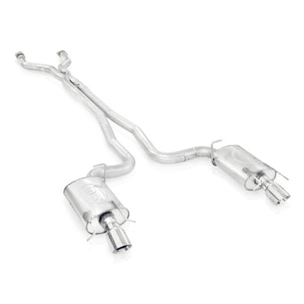 compare product Stainless Works 2009-15 Cadillac CTS-V Sedan 3in Catback System X-Pipe S-Tube Mufflers 4in Tips