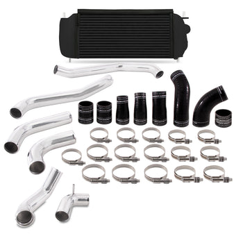 compare product Mishimoto 2017+ Ford F150 3.5L EcoBoost Performance Intercooler Kit - Black Cooler Polished Pipes