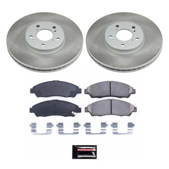compare product Power Stop 09-15 Honda Pilot Front Semi-Coated Rotor Kit